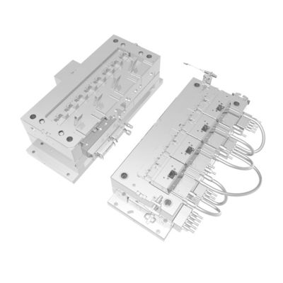 kopen Custom Steel Automotive Mould met Precision Fan Banana Gate en Ejector Pin/Sleeve System online manufacture